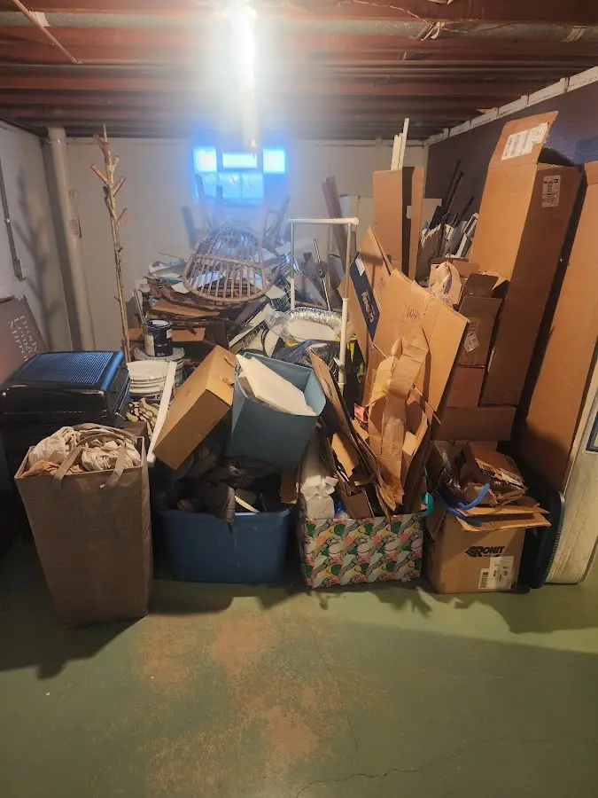 Roll-off dumpster container at job site for Concrete Dumpster Rental in Echols County